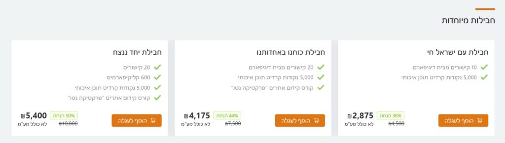 חבילות מלחמה SEO