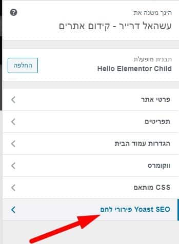 יוסט פירורי לחם התאמה אישית