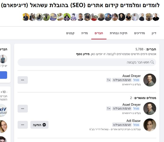 חברי הקבוצה
