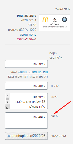 תיאור תמונה