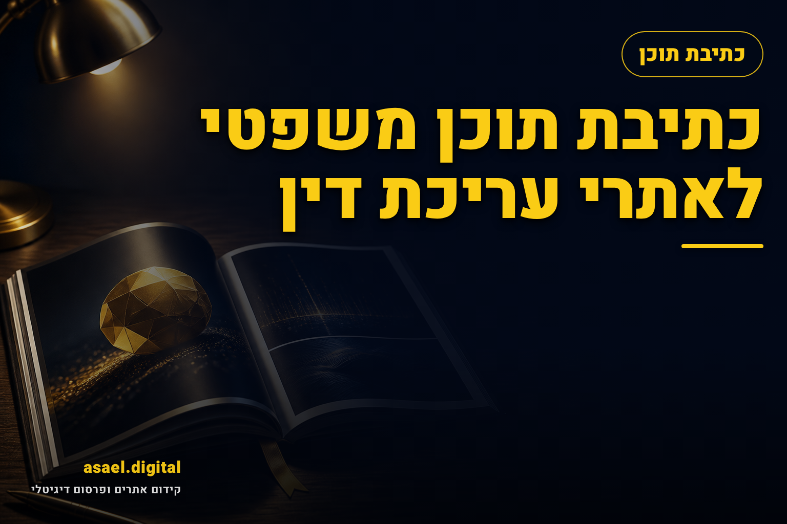 כתיבת תוכן משפטי לאתרי עריכת דין