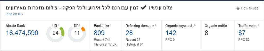 נתונים לינק