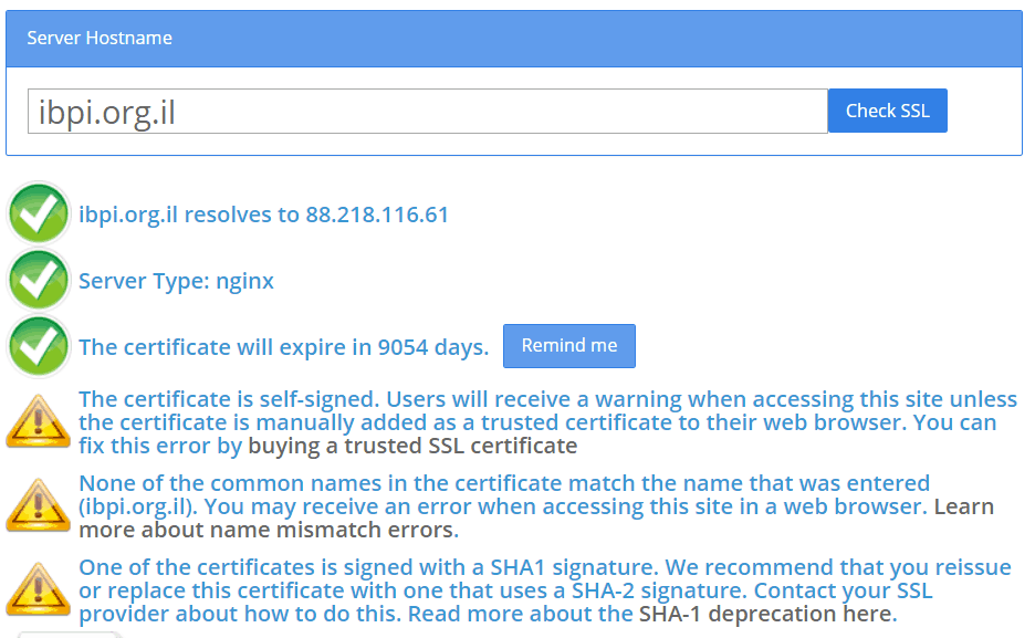 ssl checker