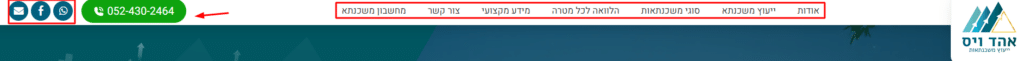 הדר באתר אהד ויס יעוץ משכנתאות