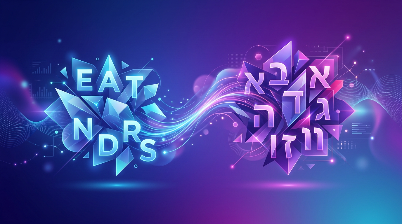 תרגום תוכן מאנגלית לעברית
