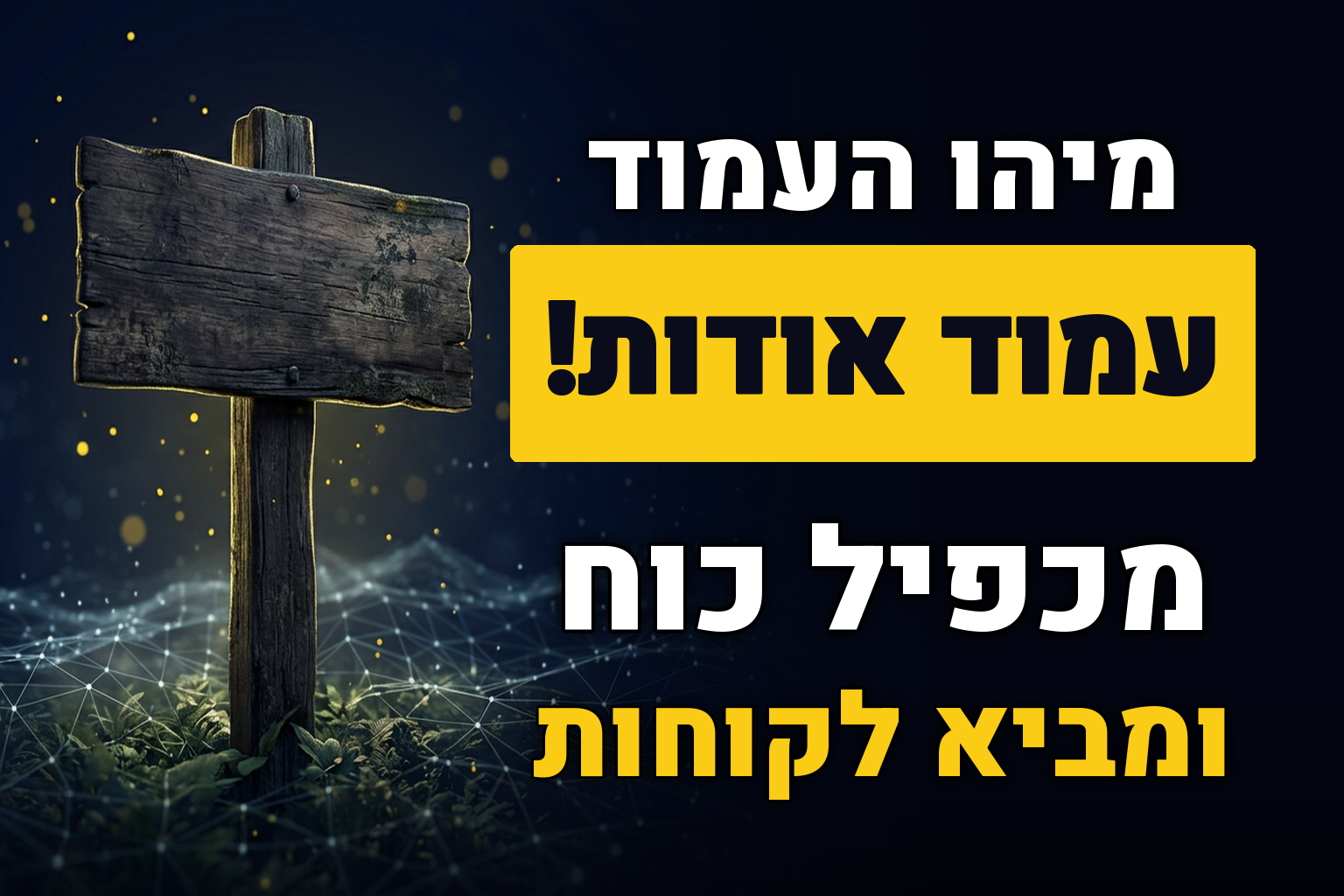עמוד אודות והחשיבות שלו לקידום אתרים