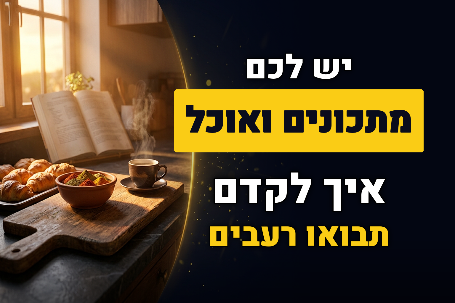 קידום אתרי אוכל ומתכונים