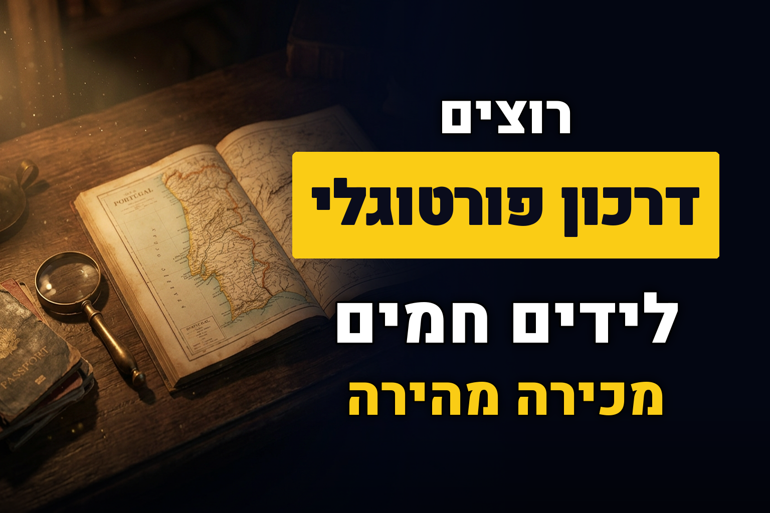 לידים חמים בנושא הוצאת דרכון פורטוגלי למכירה