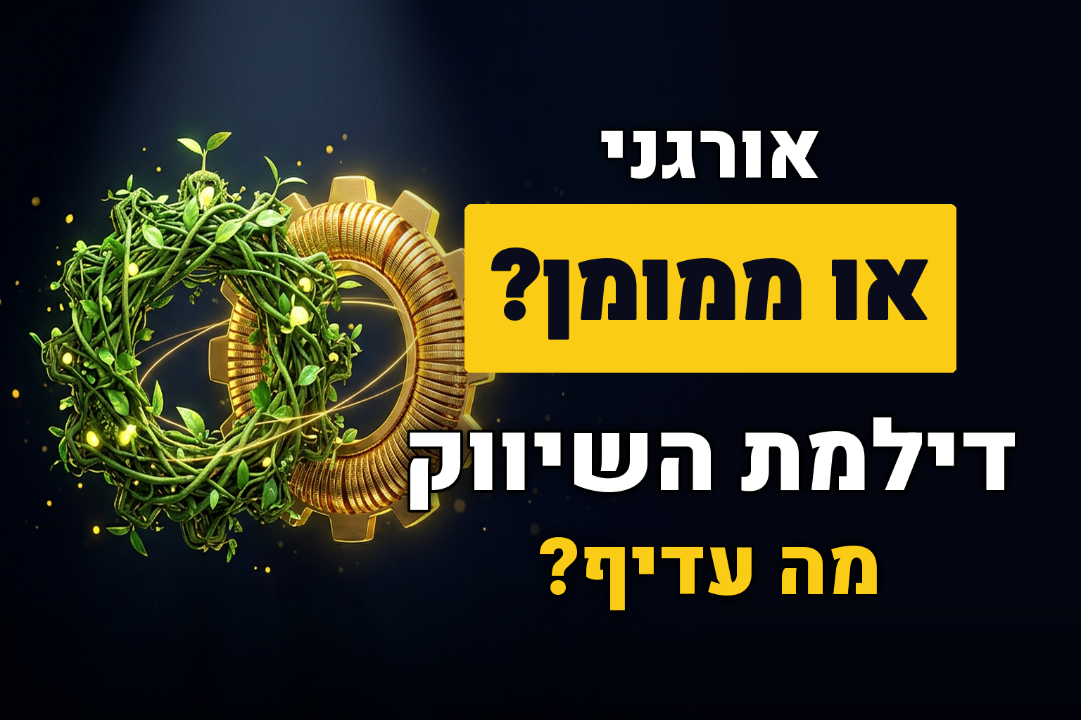 מה יותר טוב – קידום אורגני או קידום ממומן?