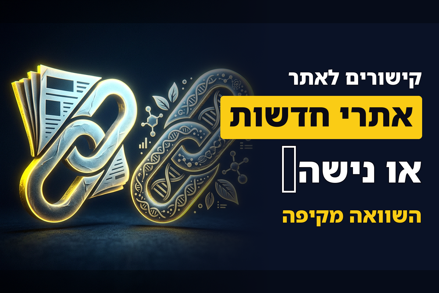 מה עדיף: קישורים מאתרי חדשות או קישורים מאתרי נישה?