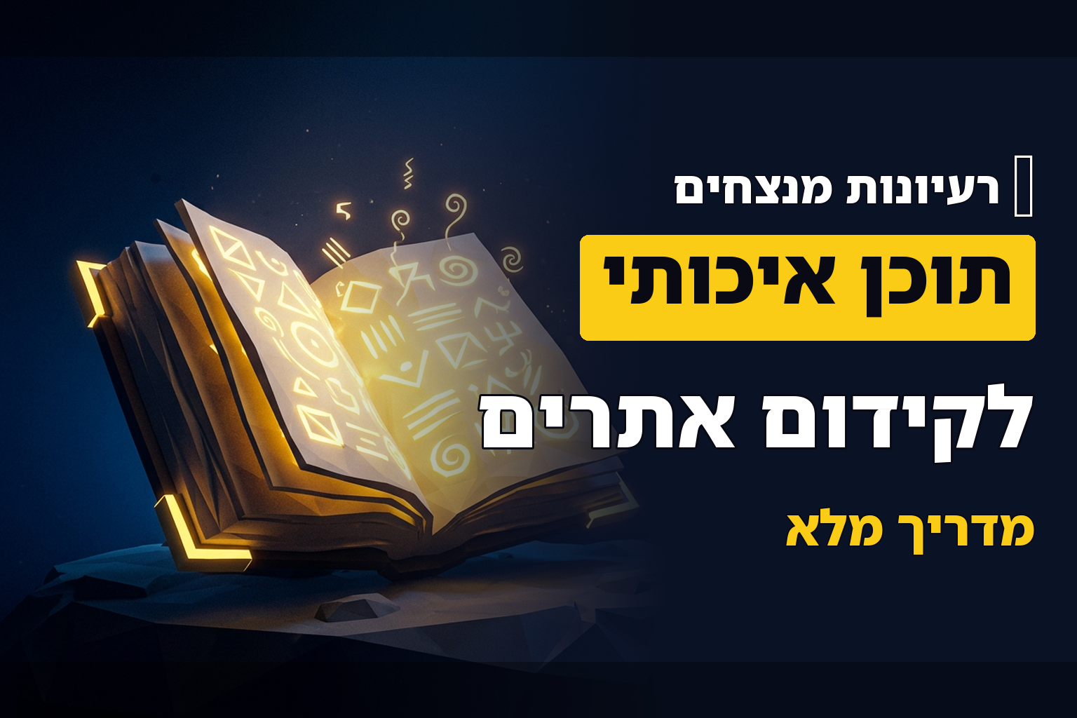 9 רעיונות וסיבות לכתיבת תוכן איכותי